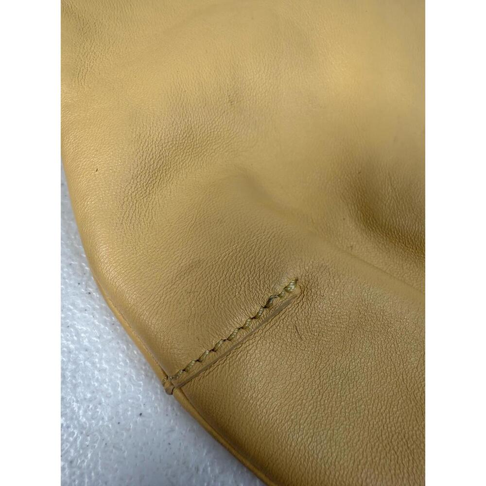 Freda Salvador Brown Elodie Crescent Bag with Stains - Picture 10 of 16
